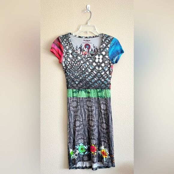 Desigual Cirque Du Soleil Inspired Mini Dress - Picture 1 of 8